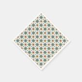 Serviette En Papier Harmonie Talavera Bloom (Coin)