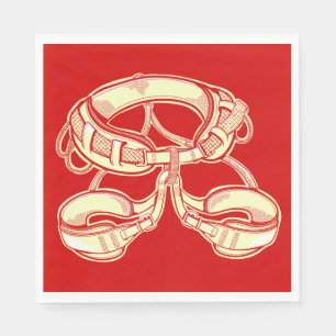 Serviette En Papier Harnais escalade