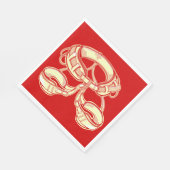 Serviette En Papier Harnais escalade (Coin)