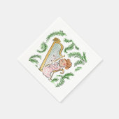 Serviette En Papier Harpe (Coin)