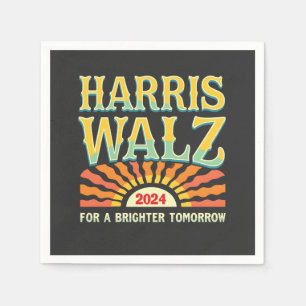 Serviette En Papier Harris Waltz pour un avenir meilleur Kamala Harris