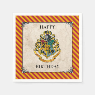 Serviette En Papier Harry Potter Anniversaire de Poudlard