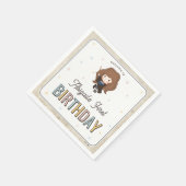 Serviette En Papier Harry Potter Chibi Hermione Wizard Birthday (Coin)
