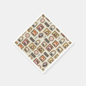 Serviette En Papier HARRY POTTER™ Chibi Image Frame Motif (Coin)