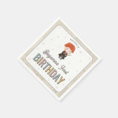 Serviette En Papier Harry Potter Chibi Ron Weasley Magicien Anniversai (Coin)