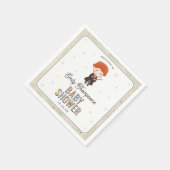 Serviette En Papier Harry Potter Chibi Ron Weasley Magicien Baby Showe (Coin)