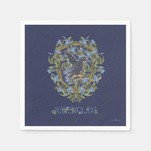 Serviette En Papier HARRY POTTER™ | Crest RAVENCLAW™ (Devant)