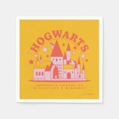 Serviette En Papier HARRY POTTER™ | Cute HOGWARTS™ School (Devant)