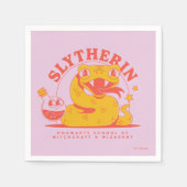 Serviette En Papier HARRY POTTER™ | École de Hogwarts SLYTHERIN™ (Devant)