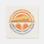 Serviette En Papier HARRY POTTER™ | Express Summer Magic HOGWARTS™ (Devant)