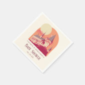 Serviette En Papier Harry Potter | Hogwarts Girl Baby Shower (Coin)