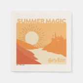 Serviette En Papier HARRY POTTER™ | HOGWARTS™ Summer Magic (Devant)