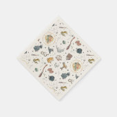 Serviette En Papier Harry Potter Icons Pattern - Birthday (Coin)