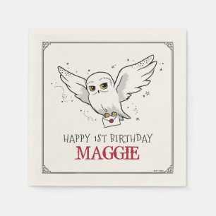 Serviette En Papier Harry Potter Livraison spéciale d'anniversaire d