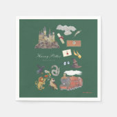 Serviette En Papier HARRY POTTER™ | Moments magiques (Devant)