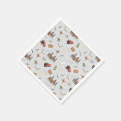 Serviette En Papier Harry Potter | Motif Hogwarts Baby Shower (Coin)