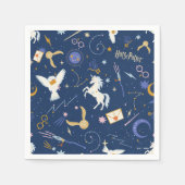 Serviette En Papier HARRY POTTER™ Motif Iconique du Solstice d'Été (Devant)