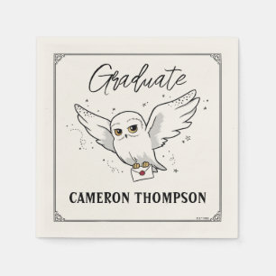 Serviette En Papier Harry Potter Remise de diplôme d'Hedwig