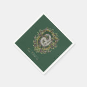 Serviette En Papier HARRY POTTER™ | SLYTHERIN™ Crest (Coin)