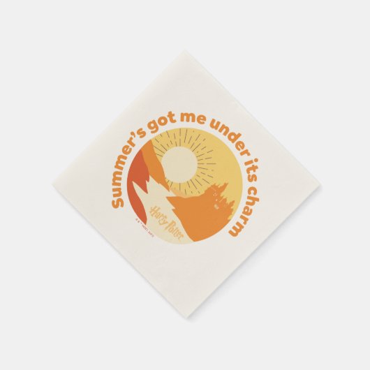 Serviette En Papier HARRY POTTER™ | Summer Magic HOGWARTS™ Castle (Coin)