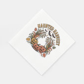 Serviette En Papier Hauné Harvest Retro Halloween Citrouille (Coin)