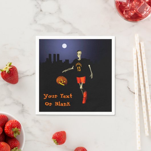 Serviette En Papier Haunted Hoops (En situation)