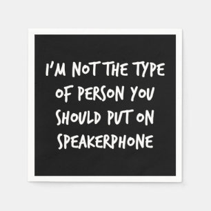 Serviette En Papier Haut-parleur