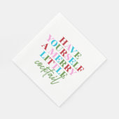 Serviette En Papier Have Yourself A Merry Little Cocktail Bachelorette (Coin)