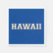 Serviette En Papier Hawaii (Devant)