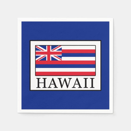Serviette En Papier Hawaii (Devant)