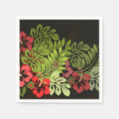 Serviette En Papier Hawaii Aloha Flower Art Print (Devant)