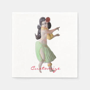 Serviette En Papier Hawaii Hula Dancer Thunder_Cove
