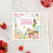 Serviette En Papier Hawaiian Luau Anniversaire Tropical Pool Party Pas (En situation)