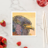 SERVIETTE EN PAPIER HAWK (En situation)