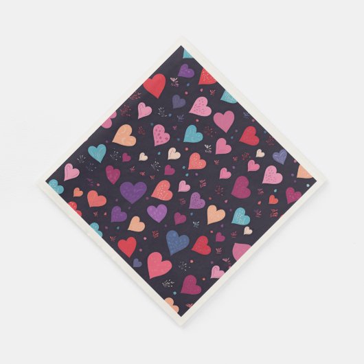 Serviette En Papier Hearts Galore (Coin)