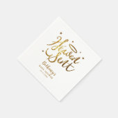Serviette En Papier Heaven envoyé Elegant Baby shower Parties scintill (Coin)