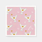 Serviette En Papier Hedwig Pink Solstice Pattern (Devant)