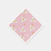 Serviette En Papier Hedwig Pink Solstice Pattern (Coin)