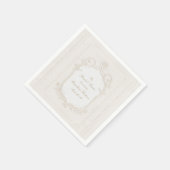 Serviette En Papier Heirloom Rococo Bridal Shower (Coin)