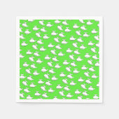 Serviette En Papier Hélicoptère fête d'anniversaire (Devant)