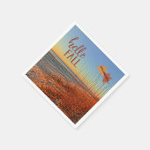 Serviette En Papier Hello Fall Hilton Head Island Beach Caroline du Su (Coin)