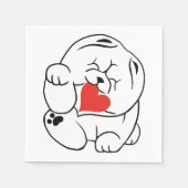 Serviette En Papier HELLO KOKORO Chow chien (Devant)