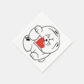 Serviette En Papier HELLO KOKORO Chow chien (Coin)