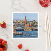 SERVIETTE EN PAPIER HELSINGOR, DANEMARK (En situation)
