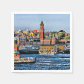 SERVIETTE EN PAPIER HELSINGOR, DANEMARK (Devant)