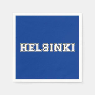 Serviette En Papier Helsinki Finlande