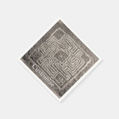 Serviette En Papier Hemet Maze Pierre Thunder_Cove (Coin)