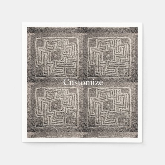 Serviette En Papier Hémet Maze Pierre Thunder_Cover (Devant)