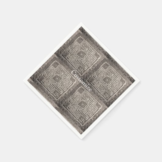 Serviette En Papier Hémet Maze Pierre Thunder_Cover (Coin)