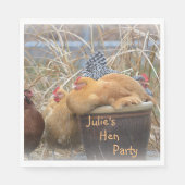 Serviette En Papier Hen Party (Devant)